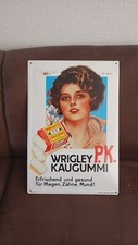 Altes blechschild wrigley gebraucht kaufen  Porta Westfalica