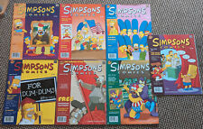 Lot simpsons comic for sale  NEWTOWNABBEY