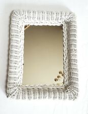 White wicker rectanglar for sale  Warrington