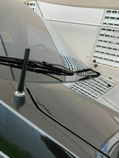 Usado, Antena de alumínio preta curta 4" mastro haste rádio para Dodge Grand Caravan 2008-2020 comprar usado  Enviando para Brazil