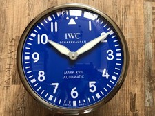 IWC SCHAFFHAUSEN Händler Wanduhr neu mit Barcode comprar usado IWC SCHAFFHAUSEN Händler Wanduhr neu mit Barcode comprar usado  Enviando para Brazil