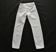 LEVI'S 501 Jeansy damskie Damskie letnie dżinsy rozm. W27 L30 Vintage Białe/białe na sprzedaż  PL