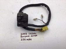 Fabricante de equipamento original 2003 Suzuki Burgman AN 400 - Controles de luz Hi/Lo buzina de feixe passagem sinal de volta comprar usado  Enviando para Brazil