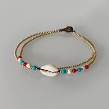 Fußkette kauri muschel gebraucht kaufen  Köln