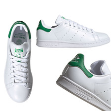 Tênis Adidas retrô Stan Smith branco e verde em excelente estado usado 5-6  comprar usado  Enviando para Brazil