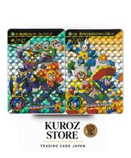 Bandai Carddass Mega Man 6 Prism Card No.128.129 Rockman CAPCOM Japão Vintage comprar usado  Enviando para Brazil