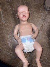 Muñecas bebé renacido de silicona suave muñeca recién nacida para dormir segunda mano  Embacar hacia Mexico