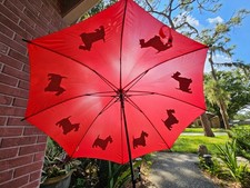 Red umbrella black for sale  Lakeland