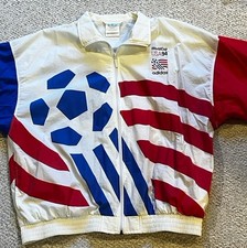 Usado, Jaqueta corta-vento vintage Adidas 1994 Copa do Mundo EUA tamanho XL comprar usado Usado, Jaqueta corta-vento vintage Adidas 1994 Copa do Mundo EUA tamanho XL comprar usado  Enviando para Brazil