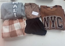 Lote grande de moletom shorts moletom adolescentes/femininos tamanho grande comprar usado  Enviando para Brazil