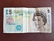 Old british five for sale  LONDON