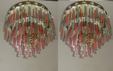 Coppia lampadario vintage usato  Torino