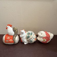 Poupées céramique poulet d'occasion  Expédié en France