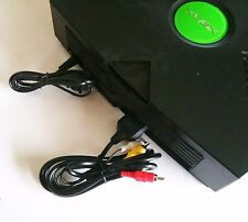 NOVO Cabo de Alimentação CA + AV RCA TV Pacote de Conexão Original Microsoft XBOX , usado comprar usado  Enviando para Brazil