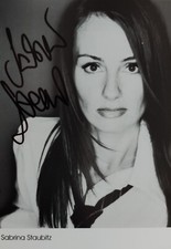 Sabrina staubitz autogramm gebraucht kaufen  Bad Rappenau