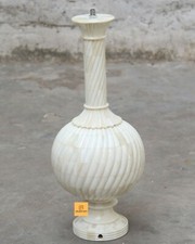 Lâmpada noturna decorativa para casa cor branca com acabamento manual design de escultura comprar usado  Enviando para Brazil