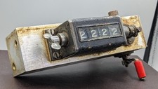 Veeder antigo M.F.G. Contador mecânico Co. patenteado 1910. Hartford EUA.  comprar usado  Enviando para Brazil