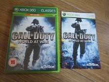 Call of Duty: World at War (Xbox 360) entrega rastreada Reino Unido, usado comprar usado  Enviando para Brazil