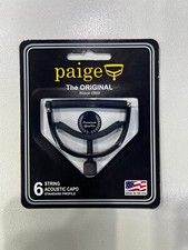 Capo de guitarra Paige original 6 cordas capo acústico perfil padrão comprar usado  Enviando para Brazil