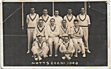 Cricket. nottinghamshire count for sale  YORK