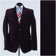Usado, Casaco esportivo masculino de veludo roxo 42R tamanho EUA CLUB OF GENTS jaqueta blazer de algodão comprar usado  Enviando para Brazil