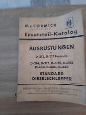 Ersatzteilliste cormick ihc gebraucht kaufen  Dornhan