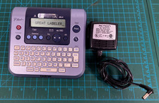 Impressora térmica Brother P-Touch modelo pt-1280 fabricante de etiquetas com adaptador de alimentação CA comprar usado  Enviando para Brazil