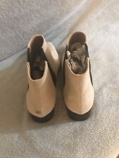 Cream boots size for sale  CUPAR