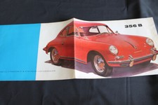 1960 Porsche 356 B coupe cabriolet hardtop roadster 1600 S deutscher Prospekt comprar usado  Enviando para Brazil