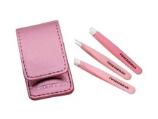 Tweezerman 3pce pink for sale  DAGENHAM