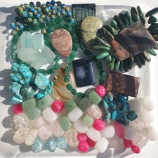 Stone beads lot for sale  Chico
