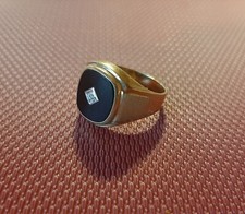 Siegelring gold 585 gebraucht kaufen  Themar