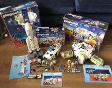 Playmobil Estación Misión Espacial Marte 9487 Vehículo de Investigación 9489 Cohete 6195 BG66 segunda mano  Embacar hacia Mexico