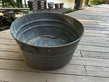 Vtg galvanized round for sale  Fenton