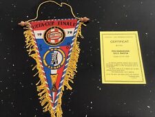 Vintage football fanion d'occasion  France