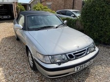 Saab convertable 1999 for sale  SOUTHAMPTON