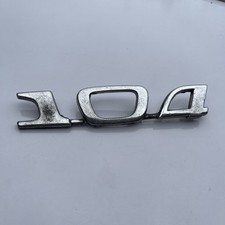 Peugeot 104 badge for sale  KINGSBRIDGE