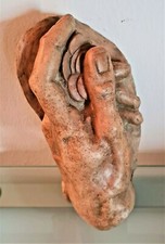 Scultura terracotta mano usato  Italia