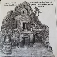 Presepe artigianale con usato  Casoria