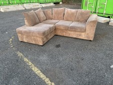 Brown corded corner for sale  DONCASTER