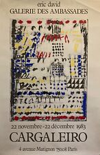 Manuel cargaleiro affiche d'occasion  Paris IX