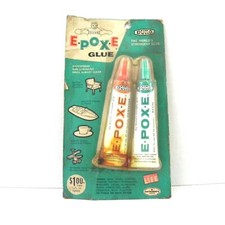 KIT DE COLA VINTAGE 1962 E-POX-E PRODUTO SELADO NOVOS TUBOS EPÓXI 2 PEÇAS VINTAGE VINTAGE VINTAGE comprar usado  Enviando para Brazil