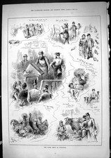 Antique old print for sale  UK