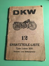 Ersatzteile liste dkw gebraucht kaufen  Wipperfürth