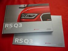 AUDI RS Q3 8U Hardcover Prospekt Brochure + Preisliste Pricelist von 2013 comprar usado  Enviando para Brazil