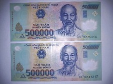 500000 vietnamese dong for sale  EVESHAM