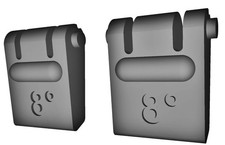 Pied remplacement clavier d'occasion  Seynod