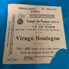 Ancien billet ticket d'occasion  Bron