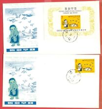 Usado, Selo FABLE Coreia 1969 + S/S (PATJWI) em 2 capas FDC lote #a8230 comprar usado  Enviando para Brazil