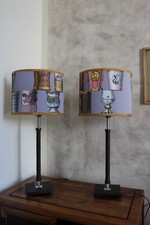 Lampade con paralumi usato  Zanica